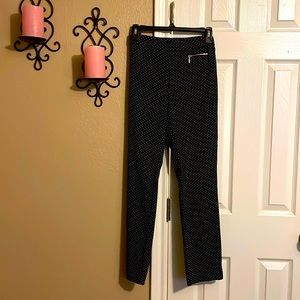 Gray/White Dot Slacks